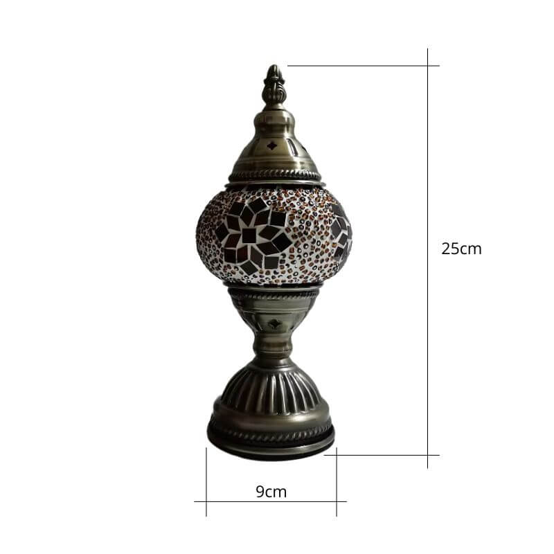 Abajur de Mesa Turco Modelo Mosaico