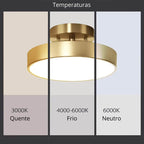 Luminária de Teto Pendente LED Modelo Paradise