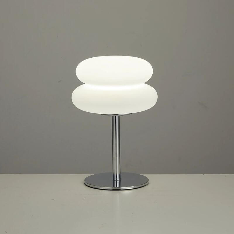 Abajur de Mesa Modelo Bauhaus Branco
