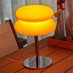 Abajur de Mesa Modelo Bauhaus Laranja