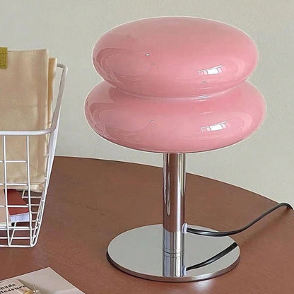 Abajur de Mesa Modelo Bauhaus Rosa