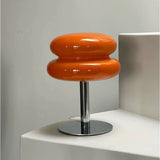 Abajur de Mesa Modelo Bauhaus Laranja