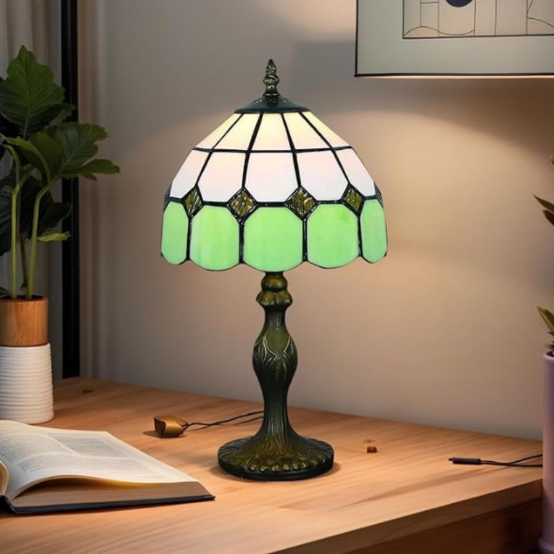 Abajur Vitral Estilo Tiffany Modelo Versailles