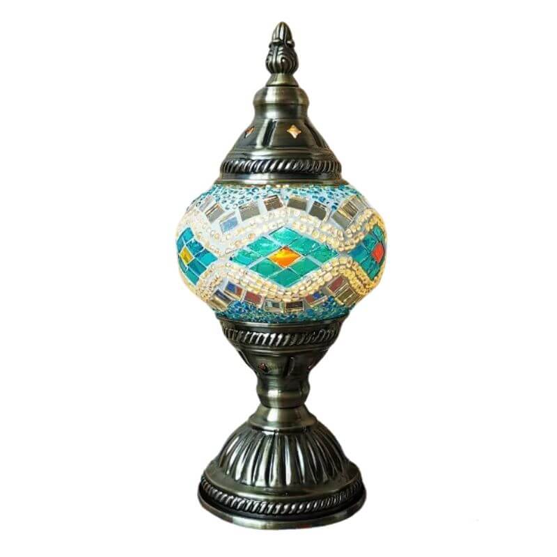 Abajur de Mesa Turco Modelo Mosaico