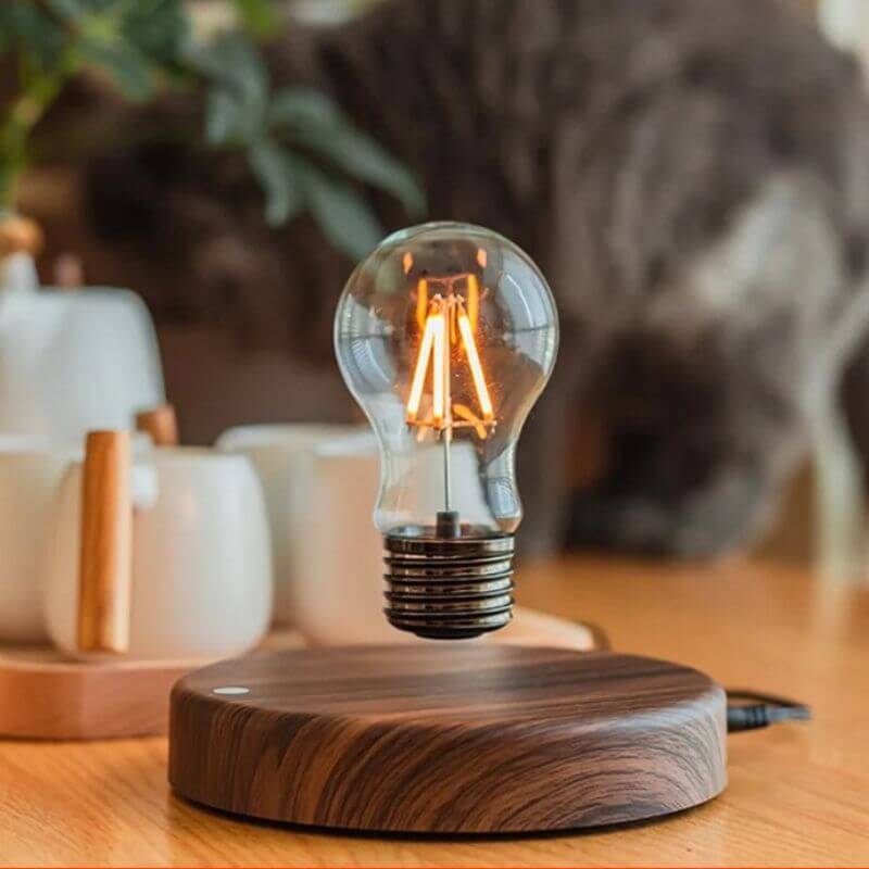 Abajur e Luminária de Levitação Magnética Modelo Bulb