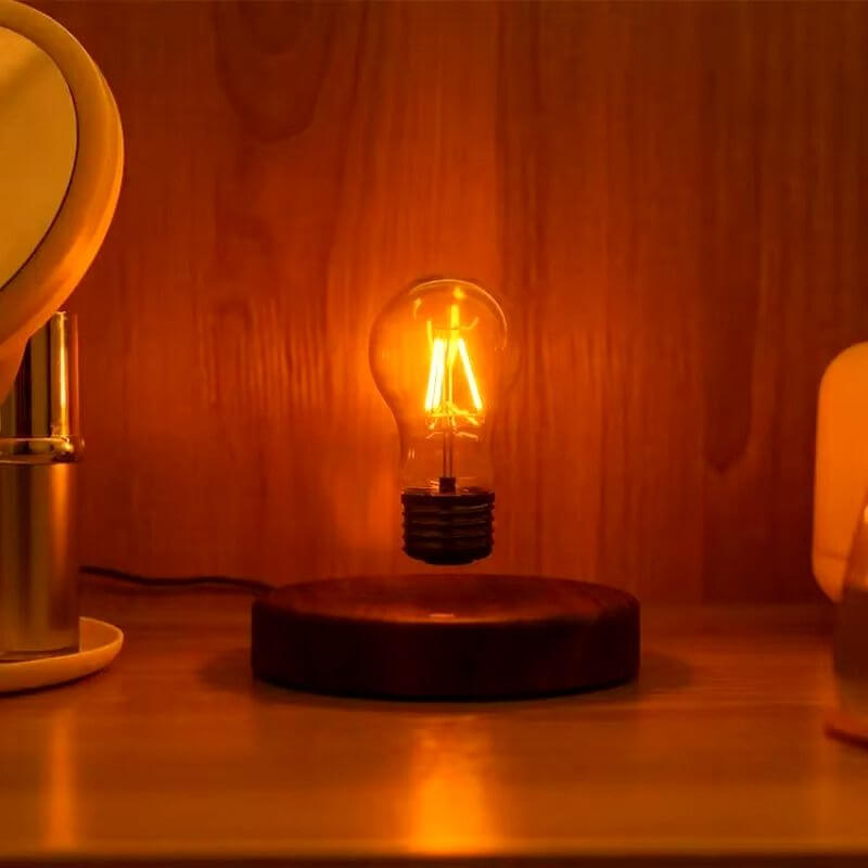 Abajur e Luminária de Levitação Magnética Modelo Bulb