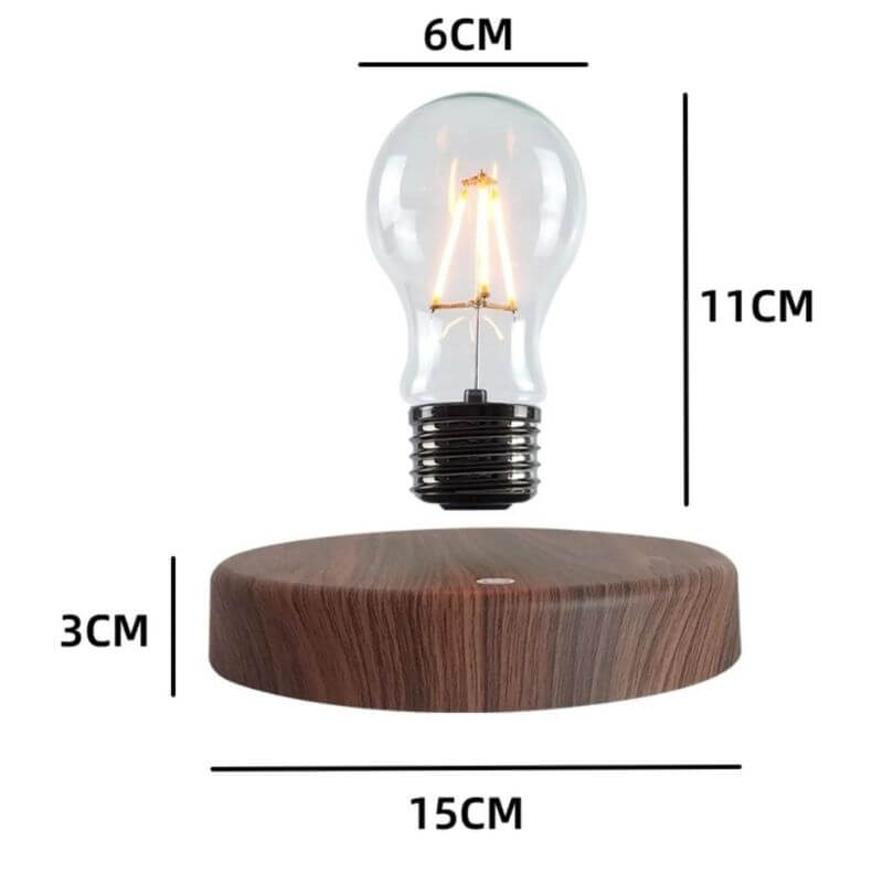 Abajur e Luminária de Levitação Magnética Modelo Bulb