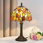 Abajur Vitral Estilo Tiffany Modelo Flora