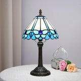 Abajur Vitral Estilo Tiffany Modelo Safira