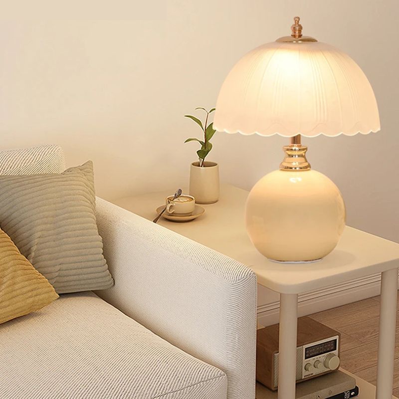 Abajur de Mesa Base Cerâmica Serenity