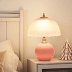 Abajur de Mesa Base Cerâmica Serenity