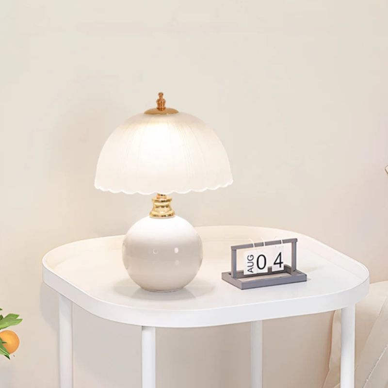 Abajur de Mesa Base Cerâmica Serenity