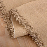 Caminho de Mesa Com Renda Modelo Terra