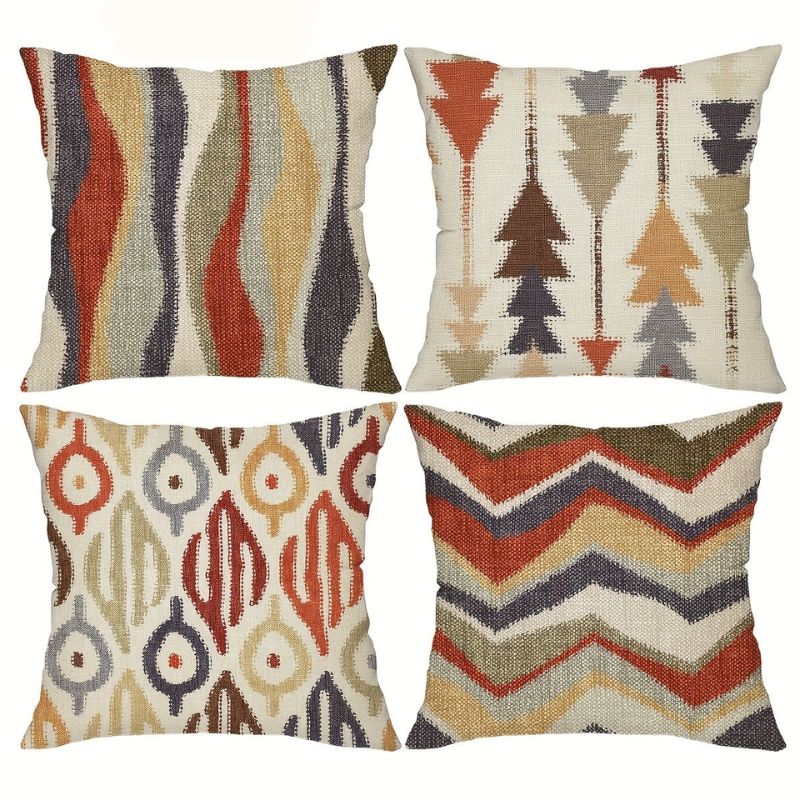 Capa_de_Almofada_Boho_etnico_Geometrica_Conjunto_4_pecas_1