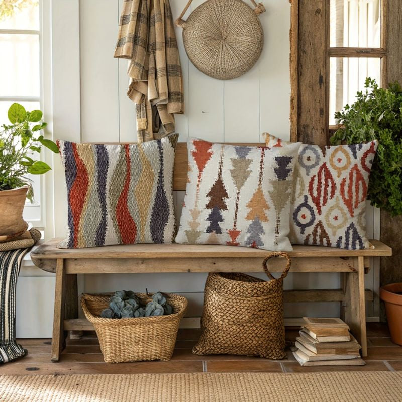 Capa_de_Almofada_Boho_etnico_Geometrica_Conjunto_4_pecas_2