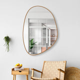 Espelho Orgânico 60x40 Decoração Sala Quarto Banheiro