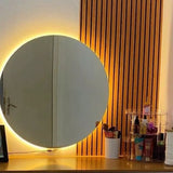 Espelho Redondo 60cm Com Iluminação LED