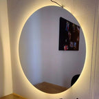 Espelho Redondo 60cm Com Iluminação LED