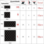 Espelho de Parede Adesivo 3D Triangulos Para Decoração