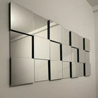 Espelho de Parede Decorativo 3D Mosaico