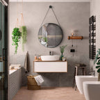 Espelho_de_Parede_Redondo_com_Alca_de_Couro_Preto_3