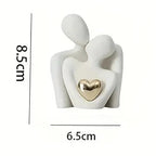 Estátua Decorativa Modelo Casal Romântico