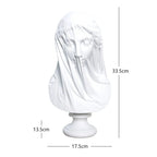 Estátua Grega Busto Modelo Deusa