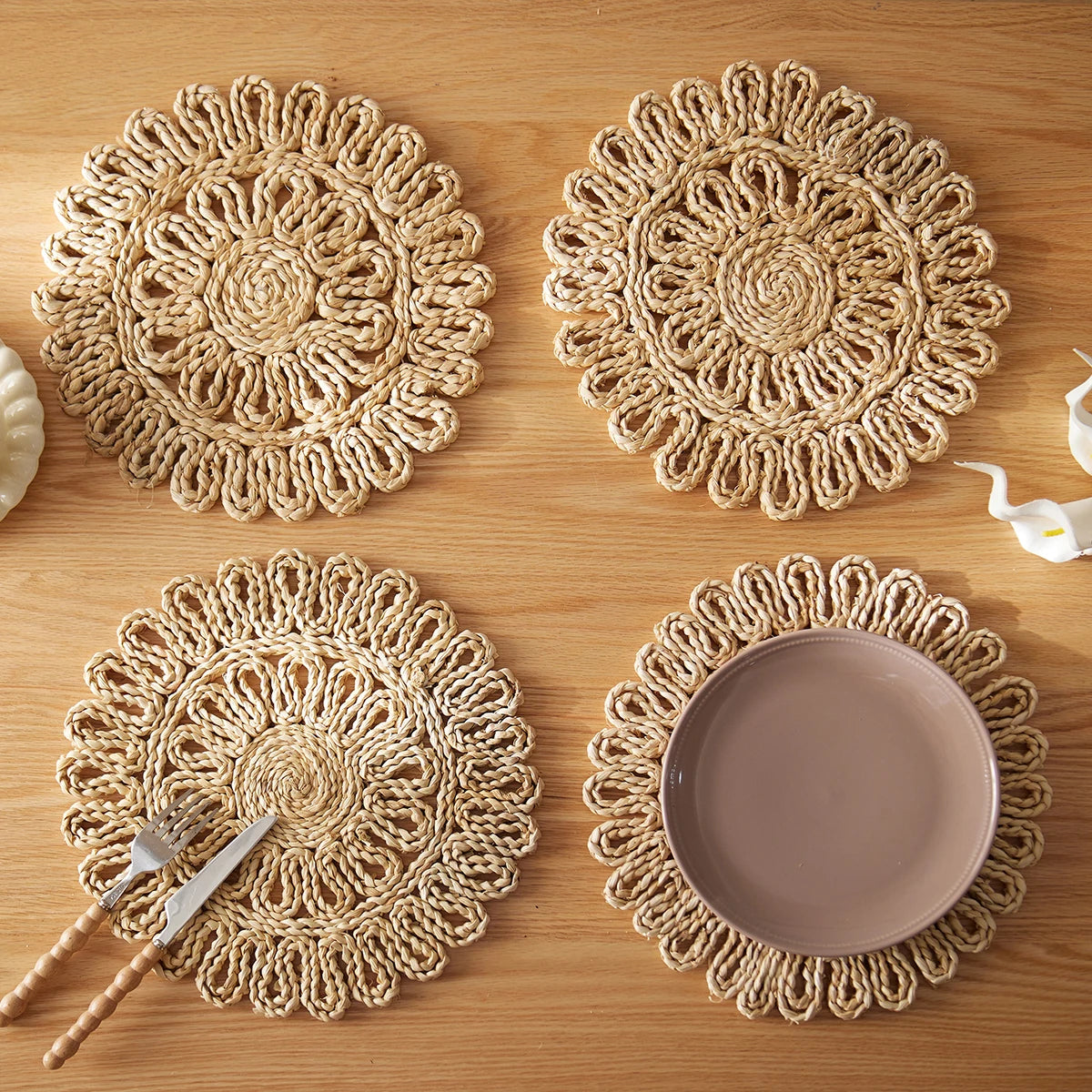 Jogo Americano Boho Modelo Trama