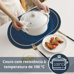 Jogo Americano Dupla Face Modelo Lumina