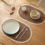 Jogo Americano Oval Modelo Astoria