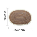 Jogo Americano Oval Modelo Astoria