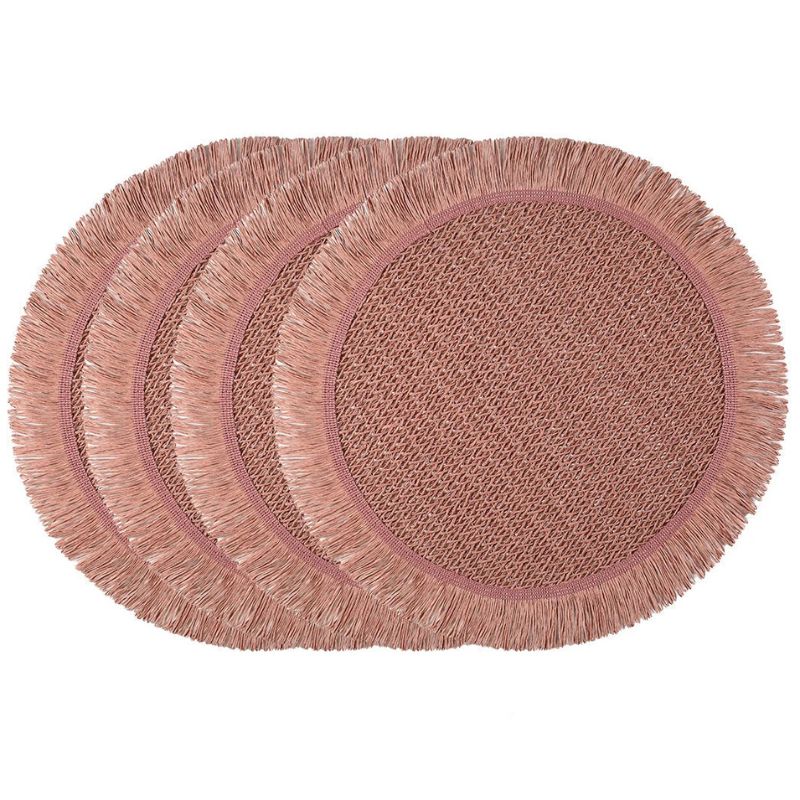 Jogo Americano Redondo Modelo Bohemian