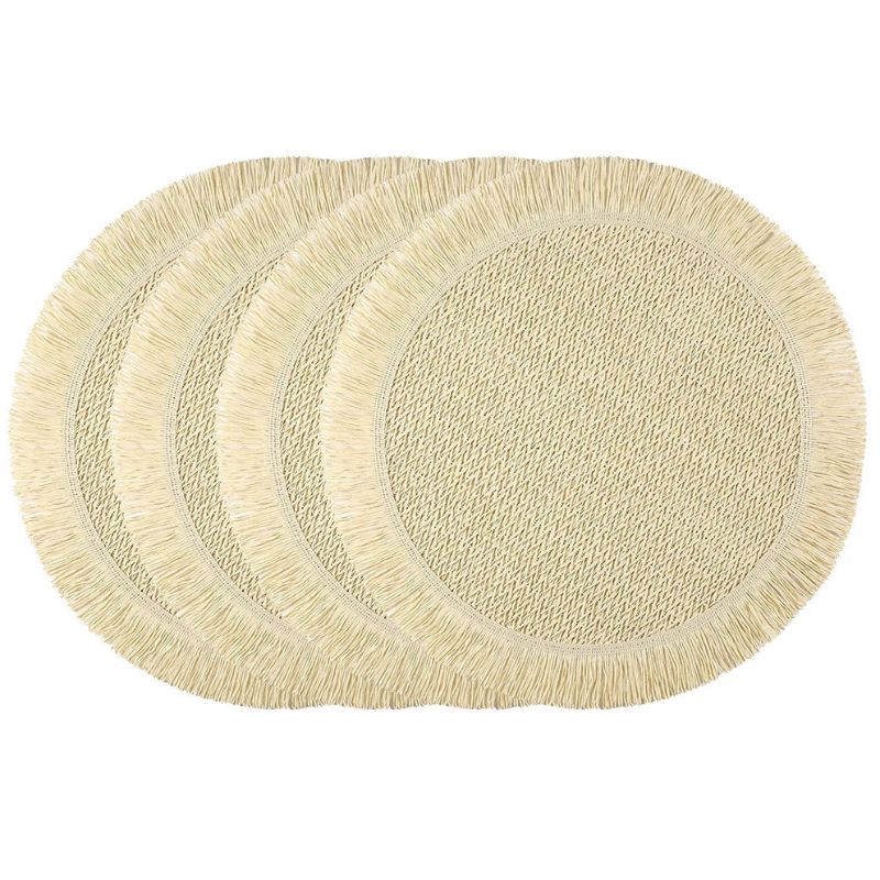 Jogo Americano Redondo Modelo Bohemian