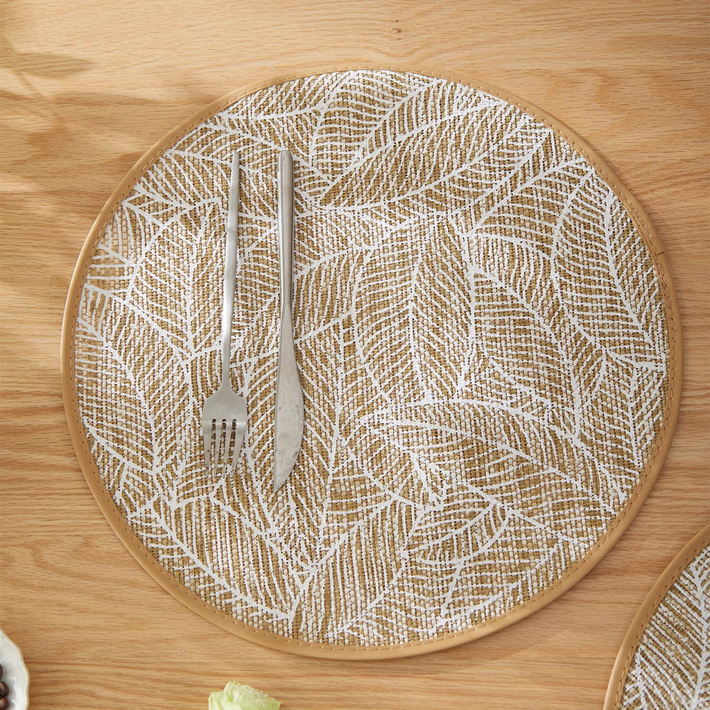 Jogo Americano Redondo Modelo Delicato