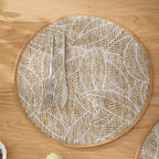 Jogo Americano Redondo Modelo Delicato