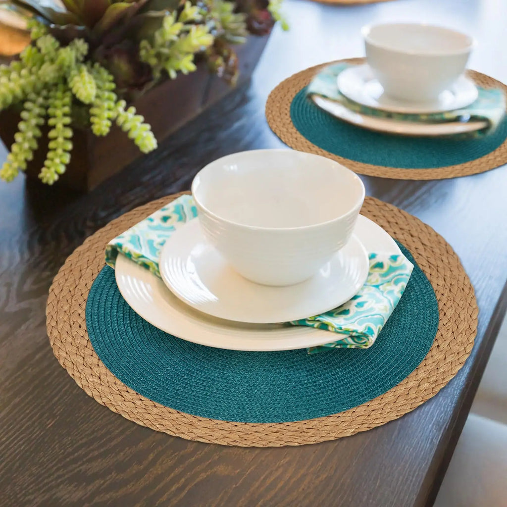 Jogo Americano Redondo Modelo Fusion