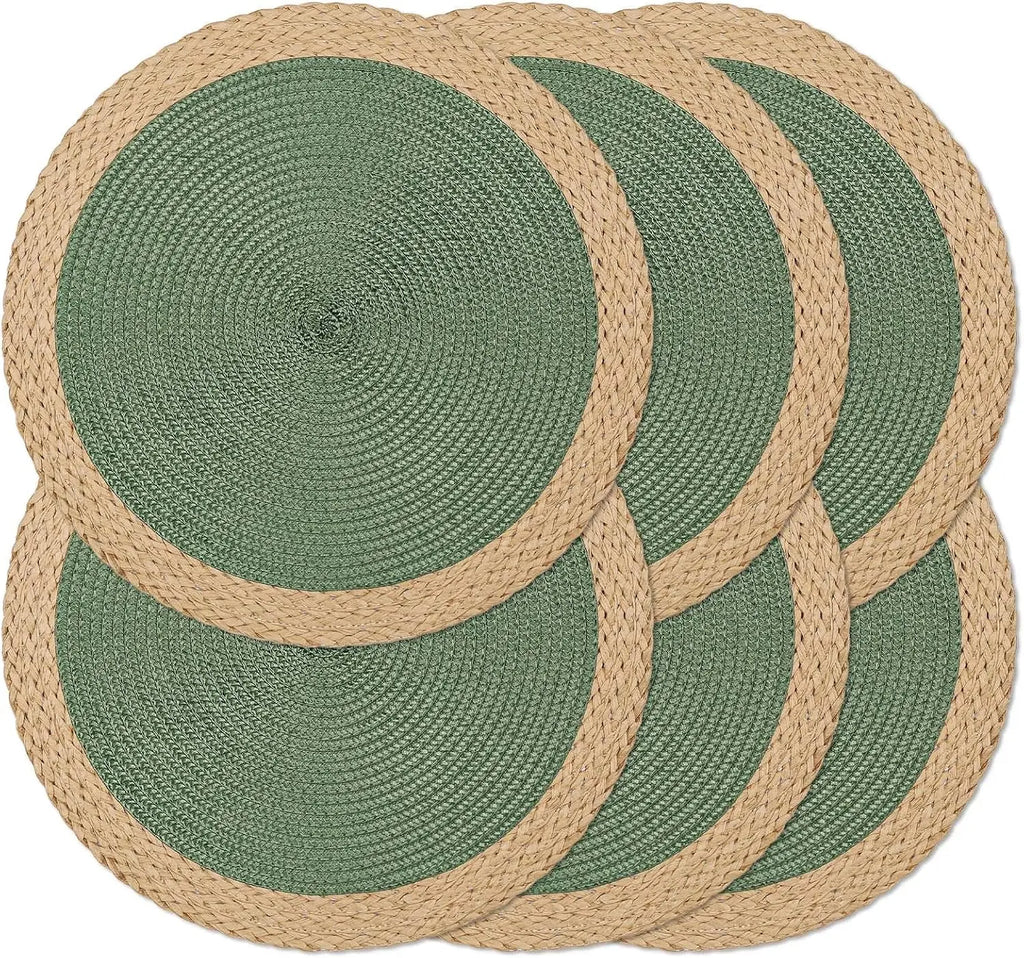 Jogo Americano Redondo Modelo Fusion