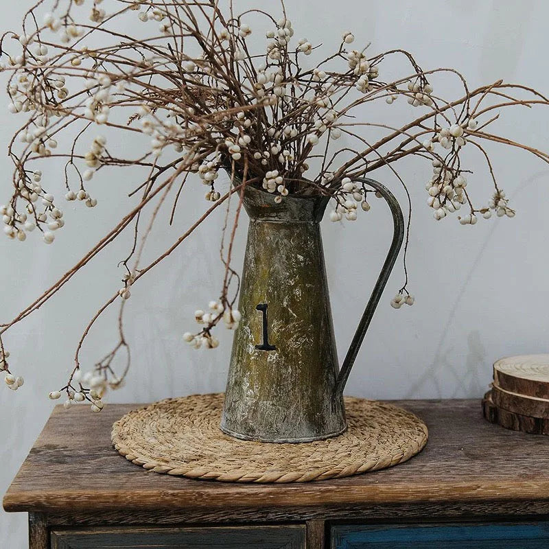 Jogo Americano Redondo Modelo Rústico