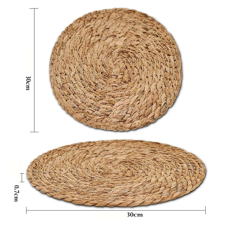 Jogo Americano Redondo Modelo Rústico
