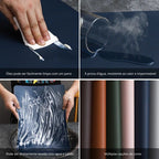 Jogo Americano de Couro Dupla Face Modelo Elegance