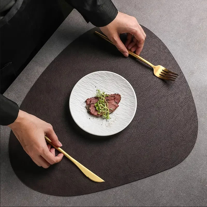 Jogo Americano de Couro Modelo Essence