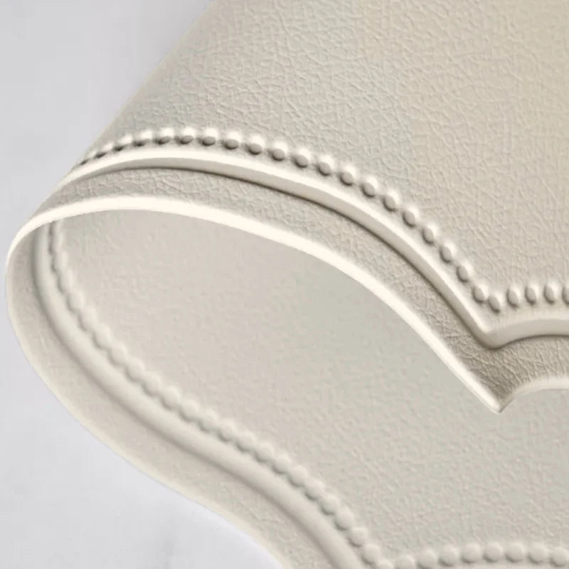 Jogo Americano de Couro Modelo Versalhes