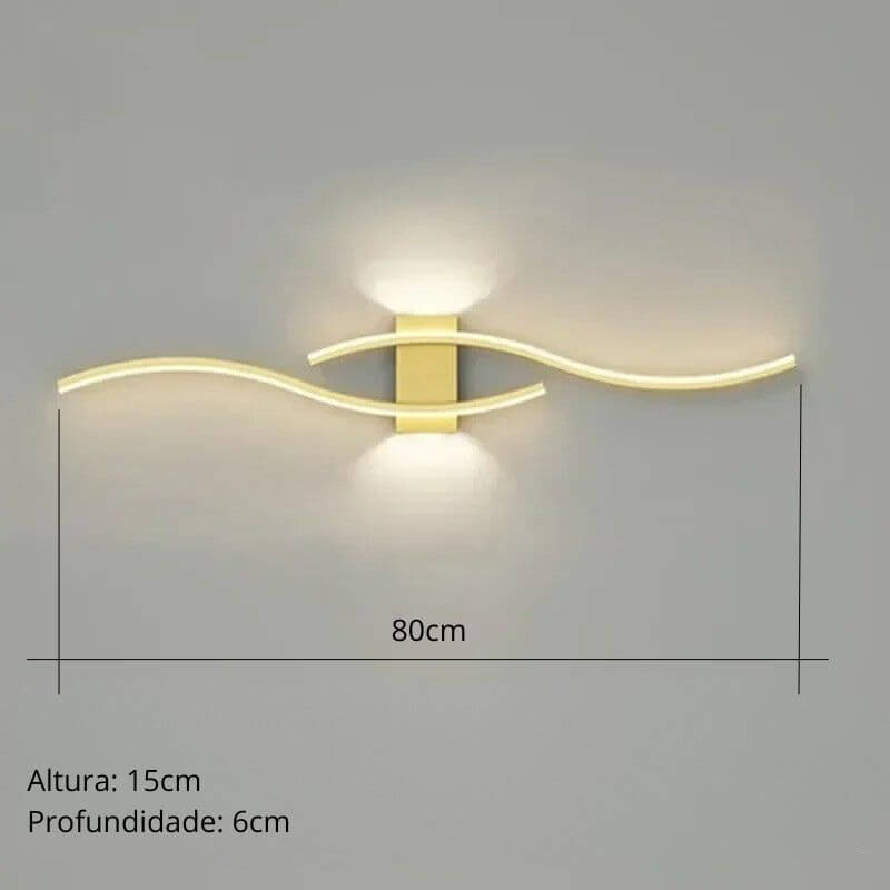 Luminária de Parede LED Modelo Equalize