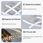 Luminária de Teto LED Modelo Genova