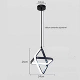 Luminária de Teto Pendente LED Modelo Milano