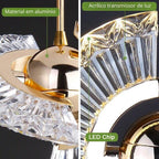 Luminária de Teto Pendente LED Modelo Safira