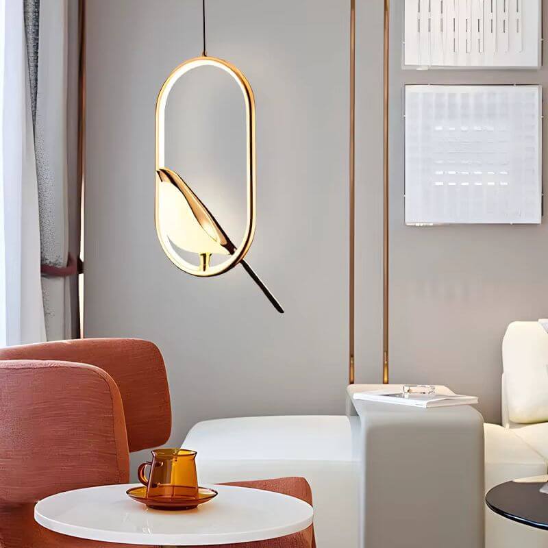 Luminária de Teto Pendente LED Modelo Bird