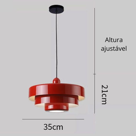 Luminária de Teto Pendente LED Modelo Lumina