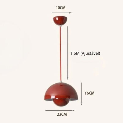 Luminária de Teto Pendente LED Modelo Orion