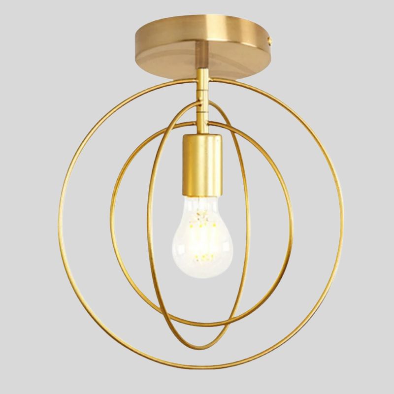 Lustre Dourado Modelo Harmony